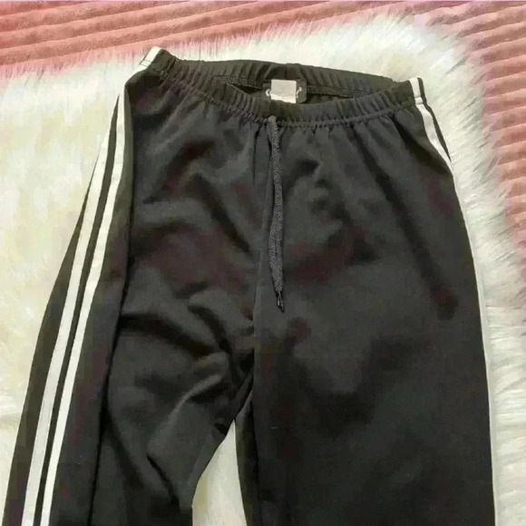 Conspiracy 2 Y2K Track Pants Black White Stripe Small - Picture 7 of 7